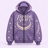 Lavender Stardust front view on very light lavender-pink studio background — design visualization